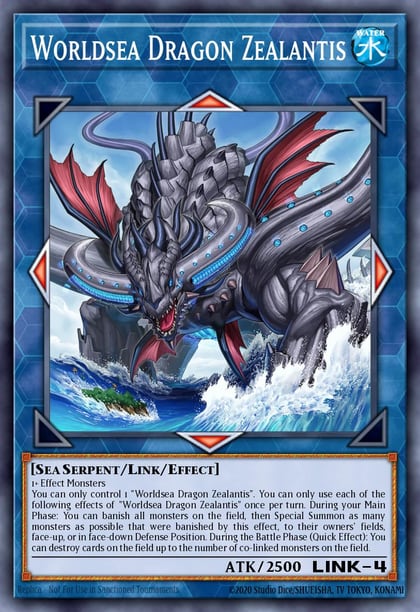 Worldsea Dragon Zealantis, Quarter Century Stampede RA04-EN082