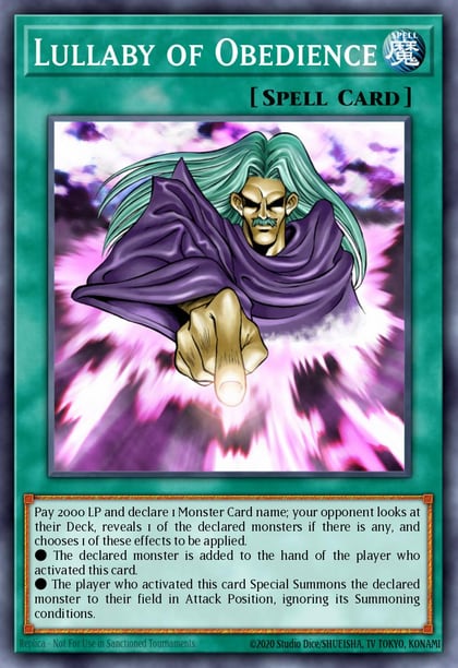 Lullaby of Obedience (UR), Quarter Century Stampede RA04-EN085