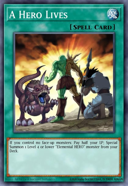 A Hero Lives (PCR), Quarter Century Stampede RA04-EN087