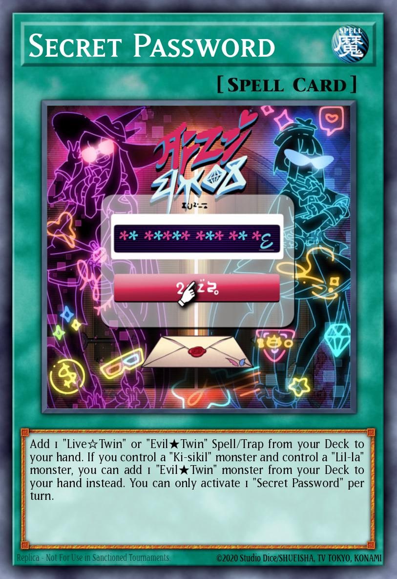 Secret Password (Secret Rare), Quarter Century Stampede RA04-EN095