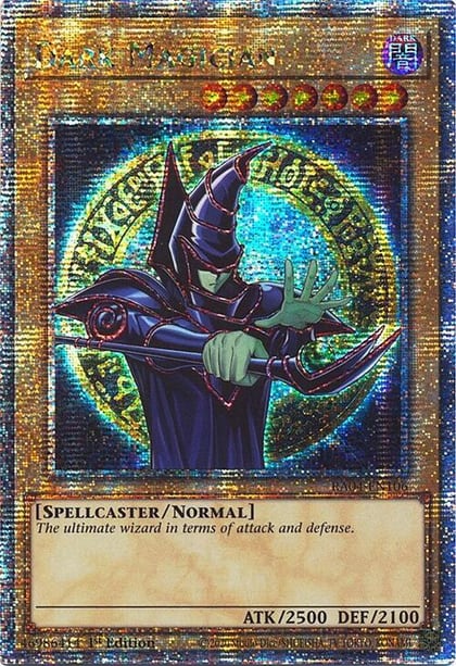 Dark Magician (9th Art) (Quarter Century Secret Rare), Quarter Century Stampede RA04-EN106