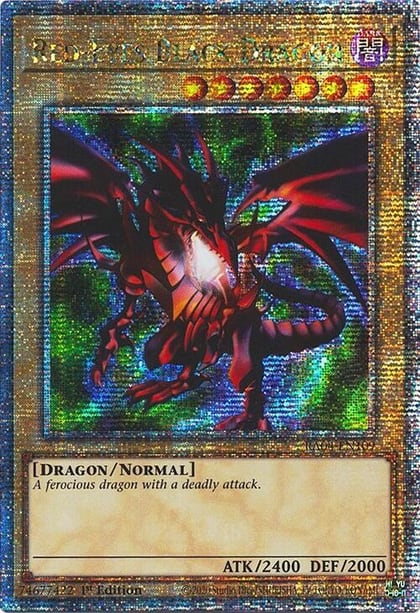 Red-Eyes Black Dragon (4th Art) (Quarter Century Secret Rare), Quarter Century Stampede RA04-EN109