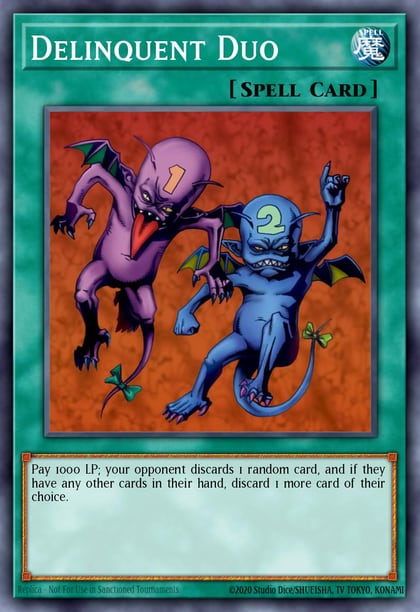Delinquent Duo (Platinum Secret Rare), Quarter Century Stampede RA04-EN114