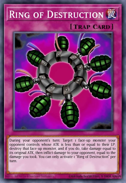 Ring of Destruction (Quarter Century Secret Rare), Quarter Century Stampede RA04-EN119