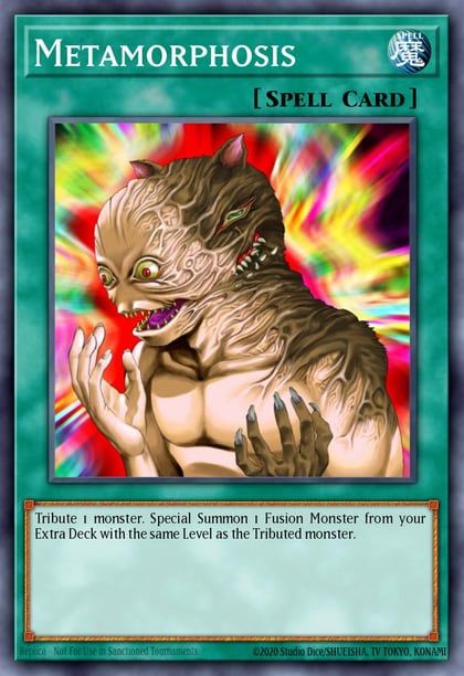 Metamorphosis (Platinum Secret Rare), Quarter Century Stampede RA04-EN123