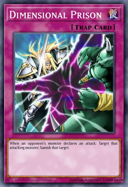 Dimensional Prison (Platinum Secret Rare), Quarter Century Stampede RA04-EN132