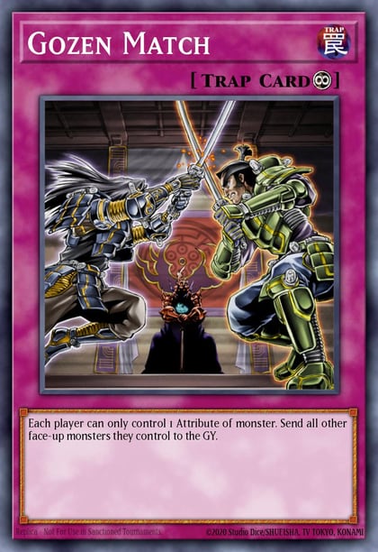 Gozen Match (Platinum Secret Rare), Quarter Century Stampede RA04-EN134