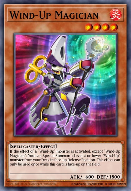 Wind-Up Magician (Platinum Secret Rare), Quarter Century Stampede RA04-EN153