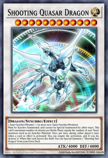 Shooting Quasar Dragon (Quarter Century Secret Rare), Quarter Century Stampede RA04-EN158