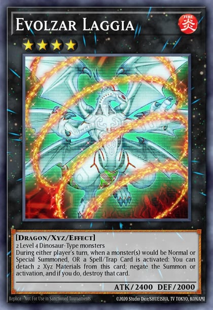 Evolzar Laggia (Platinum Secret Rare), Quarter Century Stampede RA04-EN160