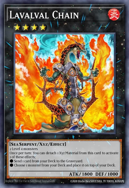 Lavalval Chain (Platinum Secret Rare), Quarter Century Stampede RA04-EN162