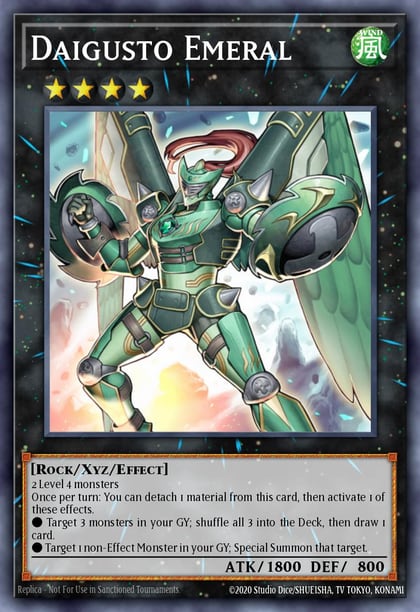 Daigusto Emeral (Quarter Century Secret Rare), Quarter Century Stampede RA04-EN163
