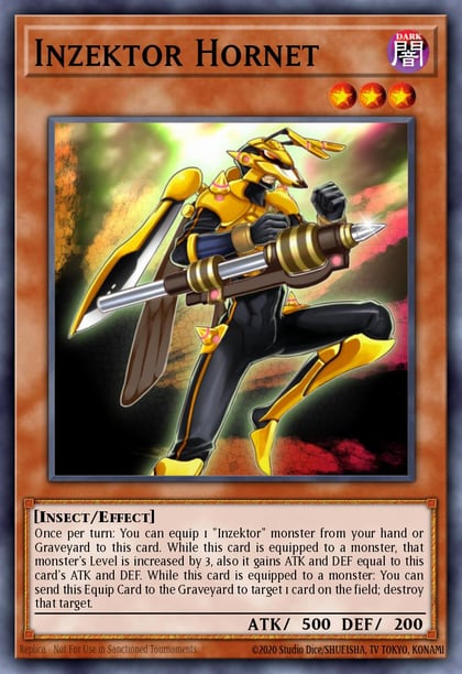 Inzektor Hornet (Quarter Century Secret Rare), Quarter Century Stampede RA04-EN171