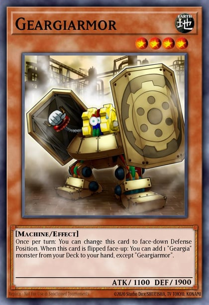 Geargiarmor (Platinum Secret Rare), Quarter Century Stampede RA04-EN187
