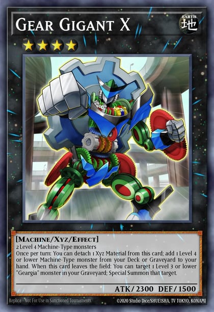 Gear Gigant X (Quarter Century Secret Rare), Quarter Century Stampede RA04-EN188
