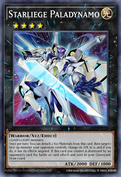 Starliege Paladynamo (Platinum Secret Rare), Quarter Century Stampede RA04-EN193