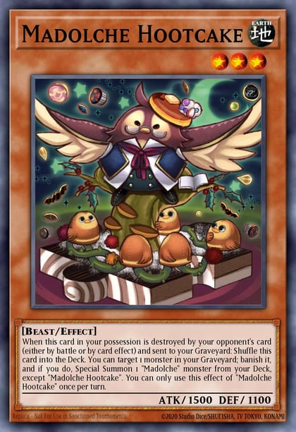 Madolche Hootcake (Platinum Secret Rare), Quarter Century Stampede RA04-EN206