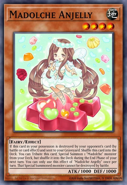 Madolche Anjelly (Platinum Secret Rare), Quarter Century Stampede RA04-EN215