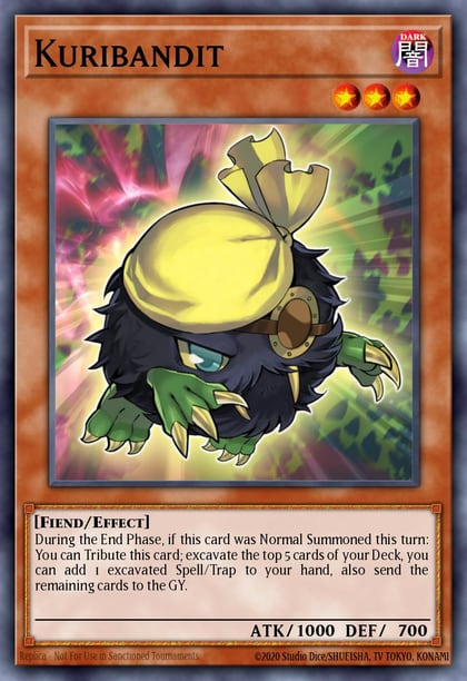Kuribandit (Quarter Century Secret Rare), Quarter Century Stampede RA04-EN221
