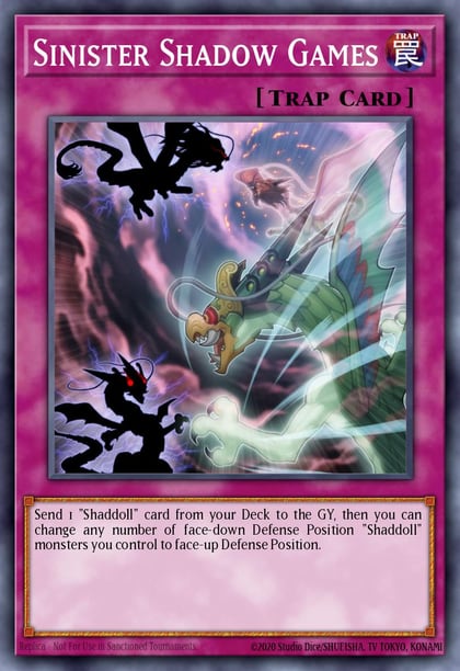Sinister Shadow Games (Platinum Secret Rare), Quarter Century Stampede RA04-EN232