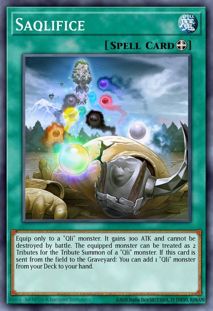 Saqlifice (Quarter Century Secret Rare), Quarter Century Stampede RA04-EN238
