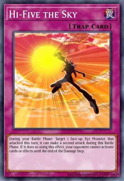 Hi-Five the Sky (Quarter Century Secret Rare), Quarter Century Stampede RA04-EN239