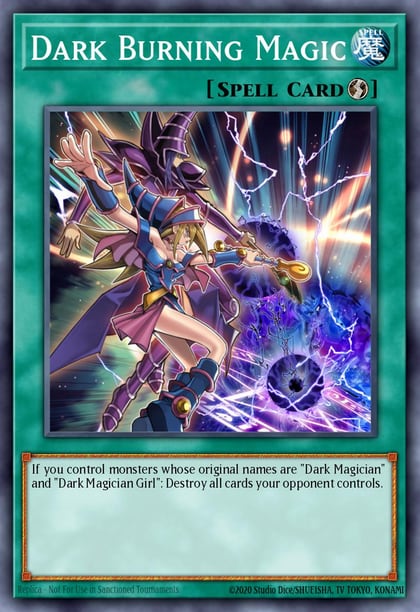 Dark Burning Magic (Quarter Century Secret Rare), Quarter Century Stampede RA04-EN246