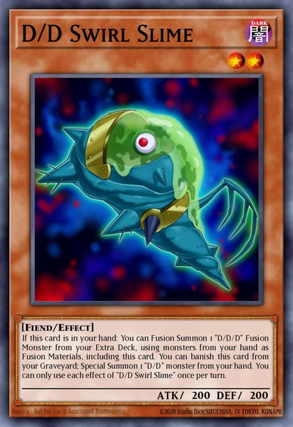 D/D Swirl Slime (Platinum Secret Rare), Quarter Century Stampede RA04-EN258
