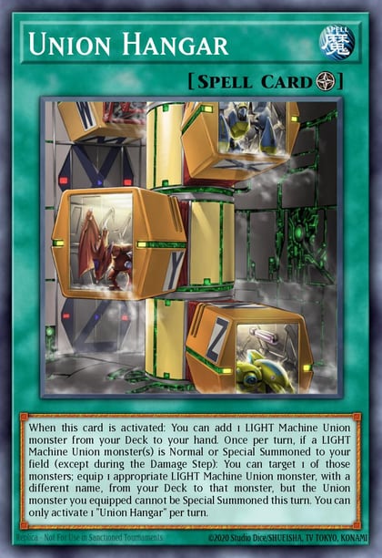 Union Hangar (Platinum Secret Rare), Quarter Century Stampede RA04-EN270
