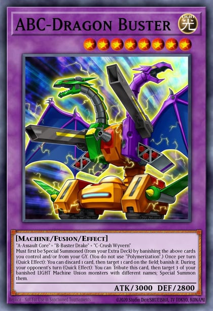 ABC-Dragon Buster (Platinum Secret Rare), Quarter Century Stampede RA04-EN271