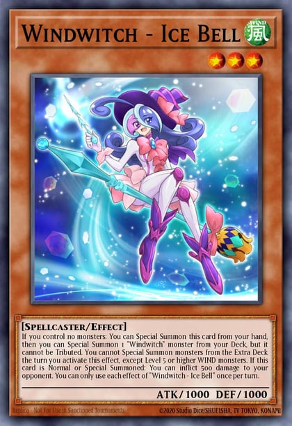 Windwitch - Ice Bell (Platinum Secret Rare), Quarter Century Stampede RA04-EN273
