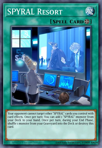 SPYRAL Resort (Platinum Secret Rare), Quarter Century Stampede RA04-EN277