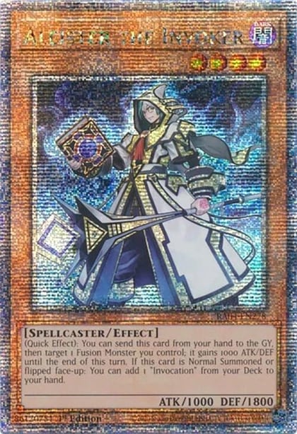 Aleister the Invoker (Quarter Century Secret Rare), Quarter Century Stampede RA04-EN278