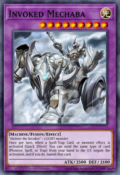Invoked Mechaba (Platinum Secret Rare), Quarter Century Stampede RA04-EN279
