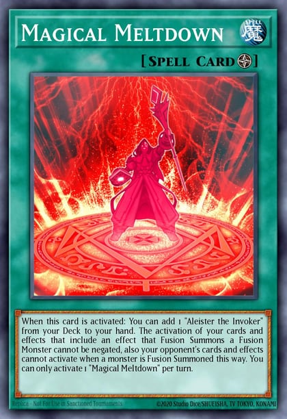 Magical Meltdown (Platinum Secret Rare), Quarter Century Stampede RA04-EN280