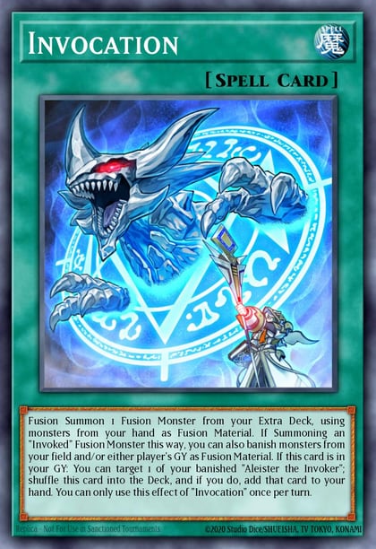 Invocation (Platinum Secret Rare), Quarter Century Stampede RA04-EN281