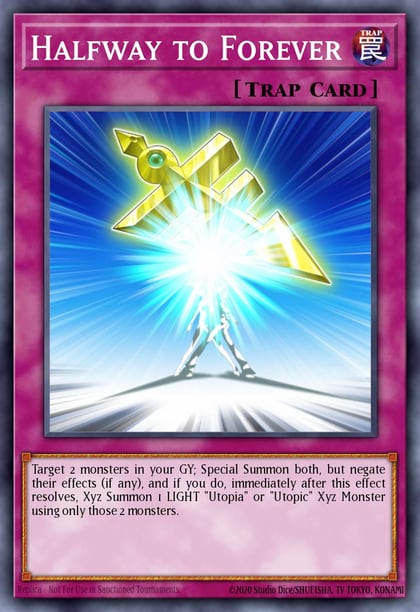 Halfway to Forever (Platinum Secret Rare), Quarter Century Stampede RA04-EN285