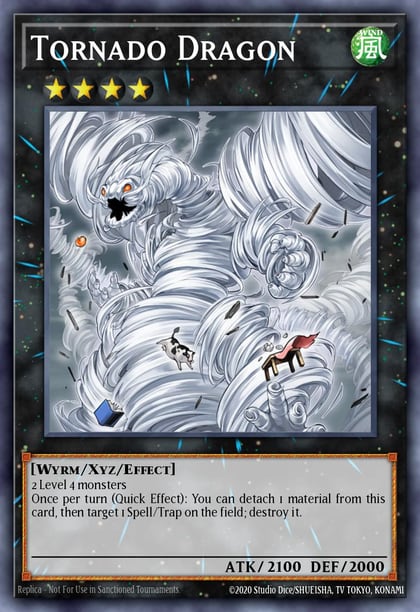 Tornado Dragon (Platinum Secret Rare), Quarter Century Stampede RA04-EN289