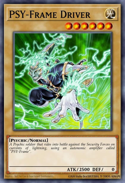 PSY-Frame Driver (Collector's Rare), Rarity Collection 5 RA05-EN002