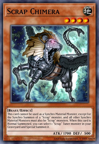 Scrap Chimera (Ultimate Rare), Rarity Collection 5 RA05-EN005