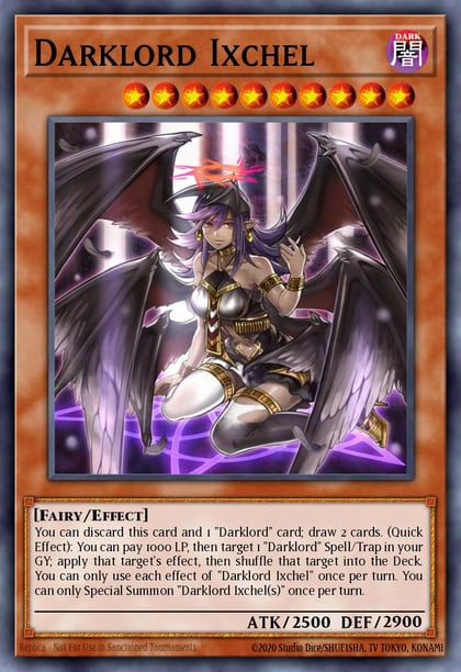 Darklord Ixchel (Ultimate Rare), Rarity Collection 5 RA05-EN010