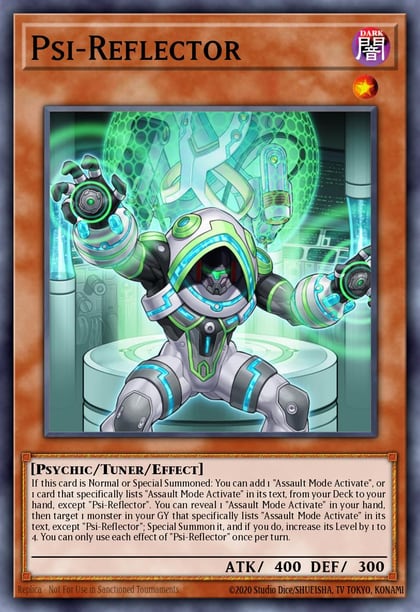 Psi-Reflector (Platinum Secret Rare), Rarity Collection 5 RA05-EN013