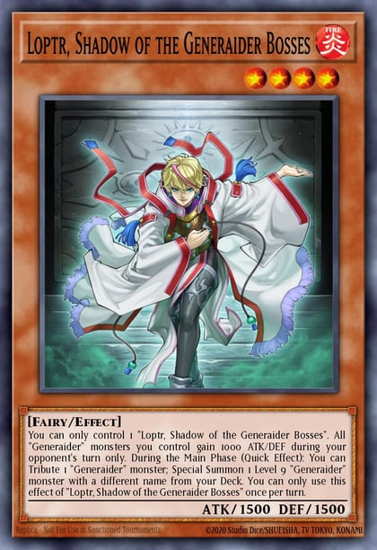 Loptr, Shadow of the Generaider Bosses (Platinum Secret Rare), Rarity Collection 5 RA05-EN016