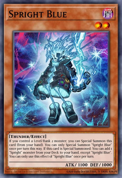 Spright Blue (Platinum Secret Rare), Rarity Collection 5 RA05-EN021