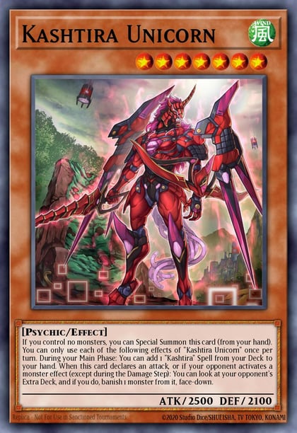 Kashtira Unicorn (Secret Rare), Rarity Collection 5 RA05-EN025