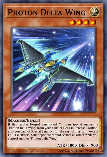 Photon Delta Wing (Secret Rare), Rarity Collection 5 RA05-EN026
