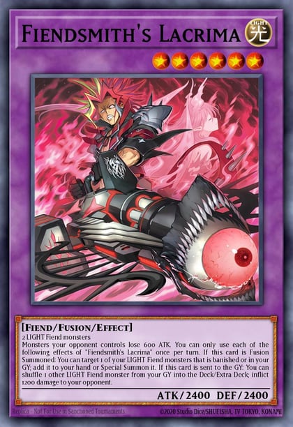 Fiendsmith's Lacrima (Secret Rare), Rarity Collection 5 RA05-EN038