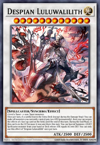 Despian Luluwalilith (Ultimate Rare), Rarity Collection 5 RA05-EN042