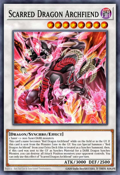 Scarred Dragon Archfiend (Ultra Rare), Rarity Collection 5 RA05-EN044