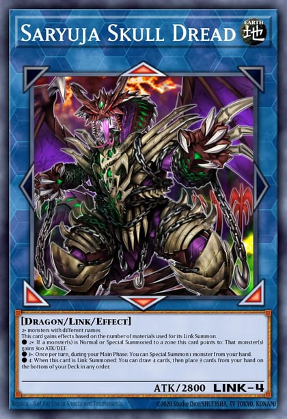 Saryuja Skull Dread (Platinum Secret Rare), Rarity Collection 5 RA05-EN053